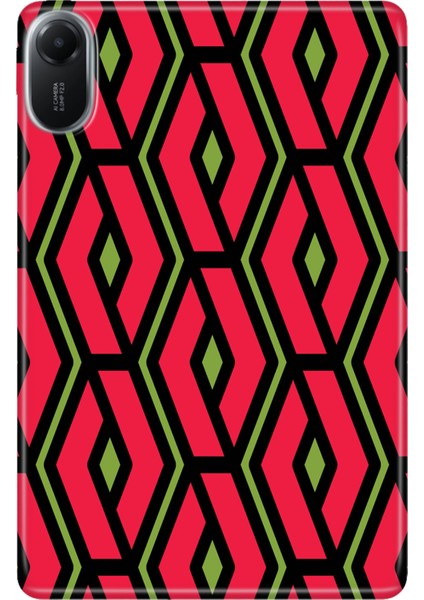 Xiaomi Redmi Pad 2 11" Kılıf Tablet Için Desenli Silikon Kapak - Zincir