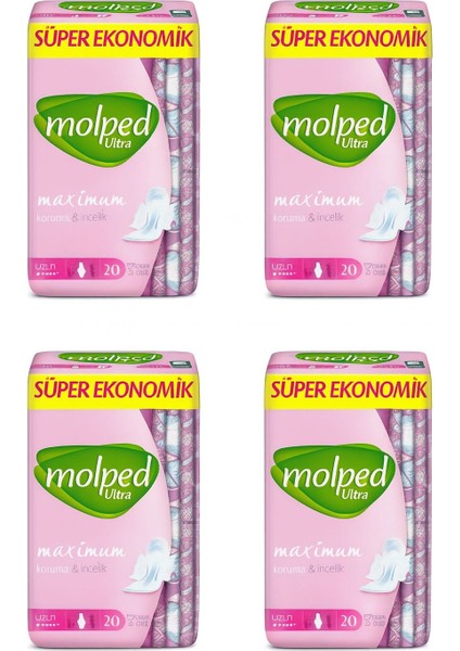 Ultra Süper Eko Uzun 20'li X4 Adet