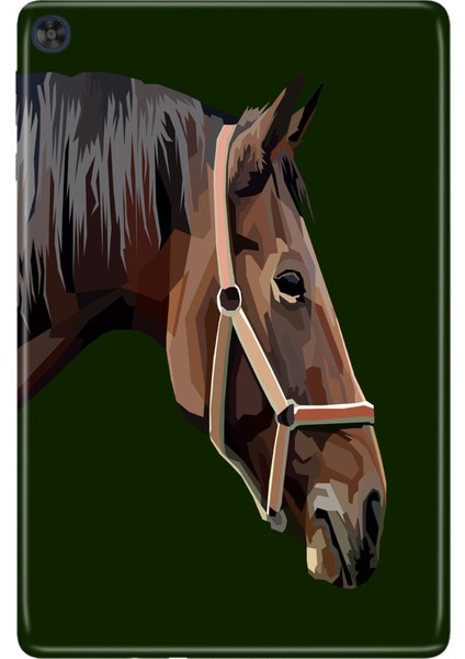 Huawei Matepad T10S-4 10.1" Kılıf Tablet Için Desenli Silikon Kapak - Popart At