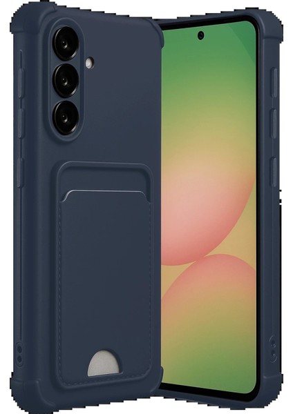 Samsung Galaxy A17 5g Kelvin Kartvizitli Silikon - LACIVERT-(5796) - TG0012-2RL503