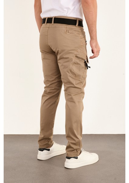 Taktikal Kargo Pantolon Rahat Kesim Cepli Likralı Gabardin Kumaş Yeni Sezon indirimleri