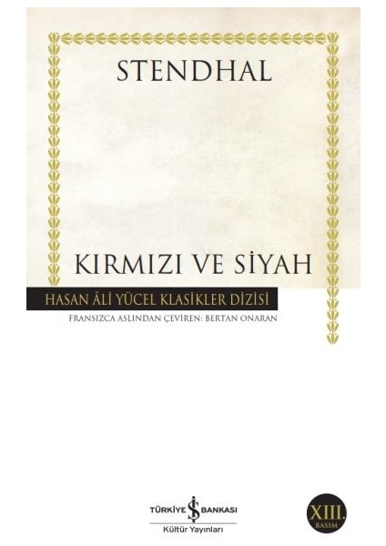 Kırmızı ve Siyah - Hasan Ali Yücel Klasikleri