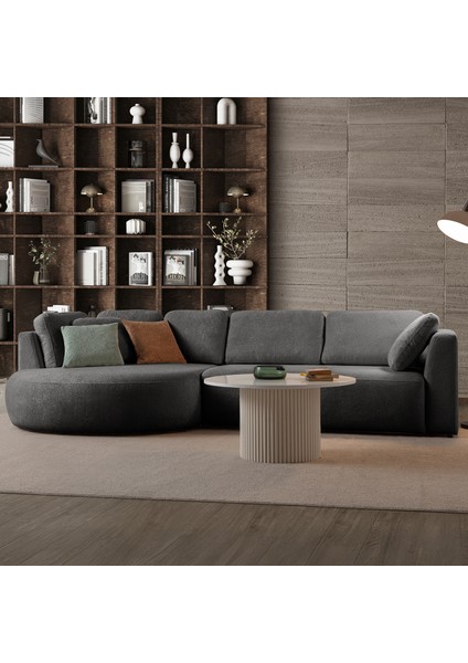 Venezia Köşe Koltuk Antrasit Sol Köşe fiyatları