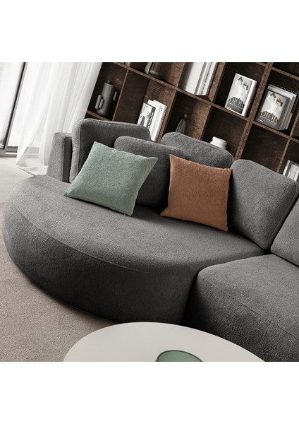 Venezia Köşe Koltuk Antrasit Sol Köşe modelleri