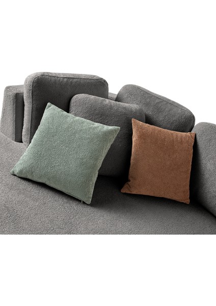 Venezia Köşe Koltuk Antrasit Sol Köşe