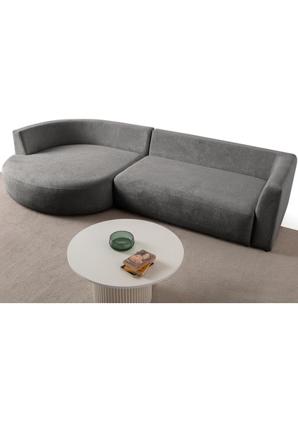Venezia Köşe Koltuk Antrasit Sol Köşe