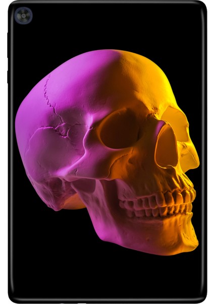 Huawei Matepad T10S-4 10.1" Kılıf Tablet Için Desenli Silikon Kapak - Iskelet-Konsept