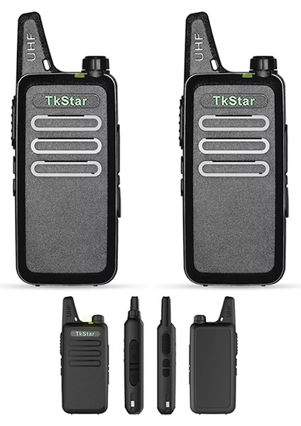 10 Adet Baofeng Tkstar Line Wln Kd-C1 Baofeng Vt-C2 Type-C Şarjlı Pmr 446 Türkçe Konuşan El Telsizi