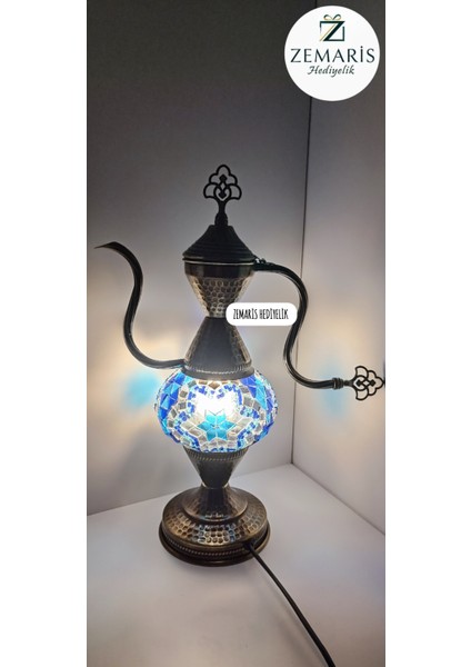 El Yapımı Otantik Mozaik Ibrik/abajur modelleri