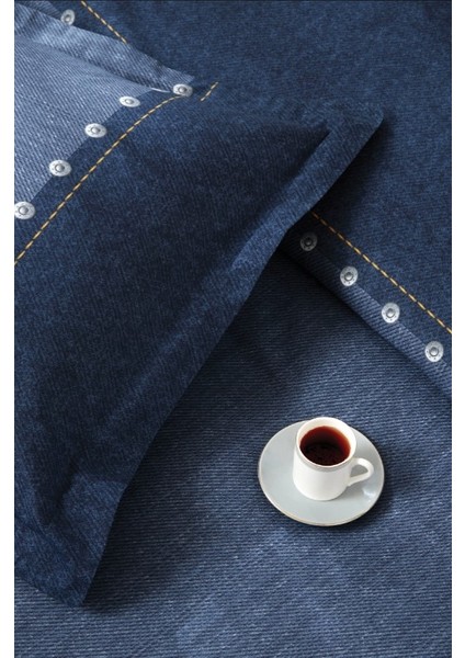 Özdilek Çift Kişilik Ranforce Nev Takımı Oregon Lacivert modelleri