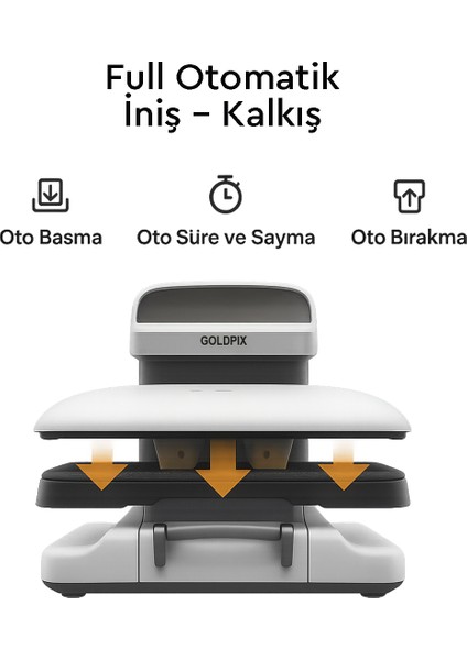 Full Otomatik Düz Isı Transfer Baskı Makinesi - 38X38CM fırsatları