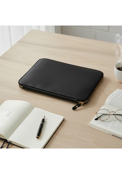 14 Inç Hakiki Deri Laptop Kılıfı El Yapımı - Mac ve Tablet Için Şık Koruyucu Çanta indirimleri