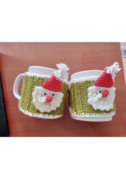 Yılbaşı Hediyesi 2'li Noel Baba Detaylı Kupa Kılıfı fiyatları