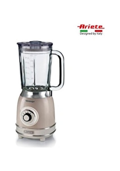 Vintage Sürahili Blender 1000 W 1,5 L Cam Kapasiteli Şık Bej Tasarım fiyatları