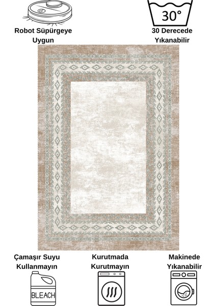Bej-Kiremit Jüt Sisal Görünümlü Lateks Taban Halı indirimleri