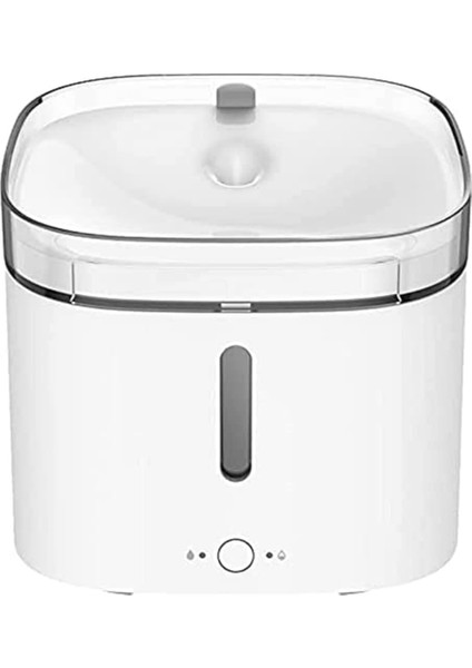 Smart Akıllı Evcil Hayvan Su Çeşmesi, Oksijen Sirkülasyonlu, 4 Kat Derin Filtreleme, 2 L Kapa