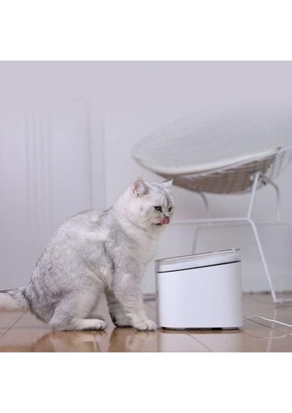 Smart Akıllı Evcil Hayvan Su Çeşmesi, Oksijen Sirkülasyonlu, 4 Kat Derin Filtreleme, 2 L Kapa fırsatları