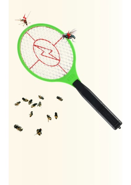 Bfs Pil ile Çalışan Elektrikli Sivrisinek Raketi | Kimyasal Içermeyen Hijyenik Çözüm fırsatları