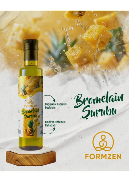 Bromelain Şurubu 250 ml