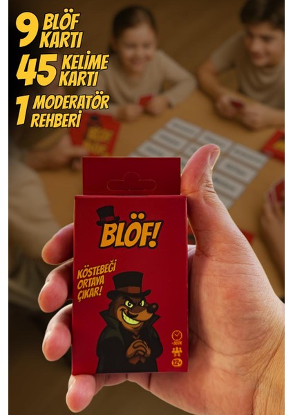 Köstebek Kutu Oyunu Kart Oyunu Sahtekar Kelime Oyunu Arkadaşlarla Aile Ile Oynanabilen Oyun Blöf Mod modelleri