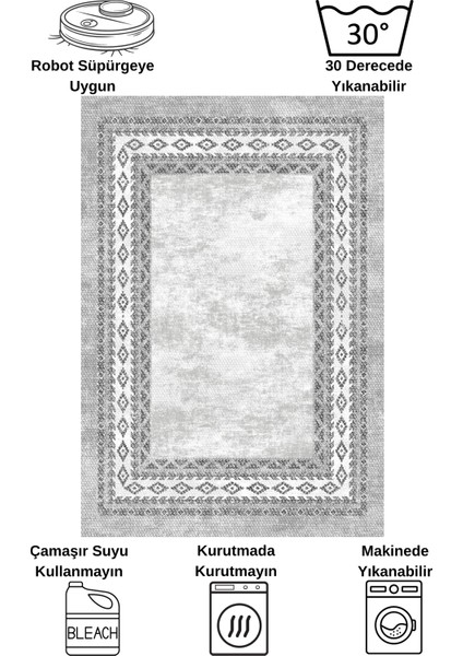 Gri- Jüt Sisal Görünümlü Lateks Taban Halı indirimleri