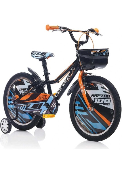 Raptor Erkek Çocuk Bisikleti V 20 Jant Siyah Mavi
