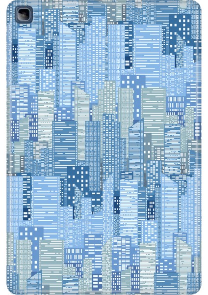 Honor Pad X8 10.1" Kılıf Tablet Için Desenli Silikon Kapak - Towers