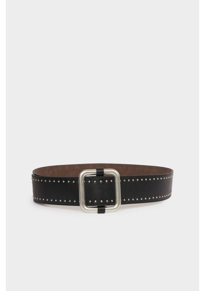 Kadın Büyük Toka Suni Deri Jean Kemeri E1280AXNS fırsatları