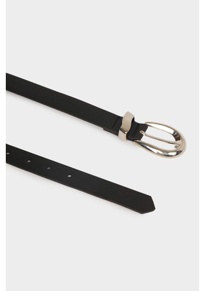 Kadın Suni Deri Jean Kemeri F8370AXNS