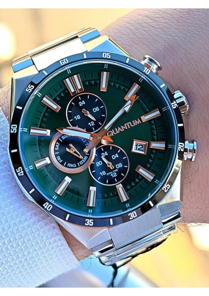 Çelik Kordon Italyan Bileklikli 10 Atm Suya Dayanıklı 2 Yıl Garantili Erkek Kol Saati EQ.370 fiyatları