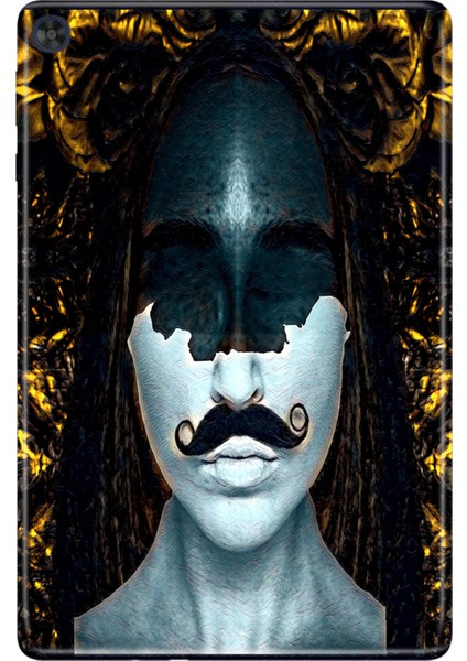 Huawei Matepad T10S-4 10.1" Kılıf Tablet Için Desenli Silikon Kapak - No Filter