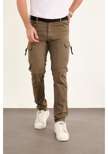 Taktikal Kargo Pantolon Rahat Kesim Cepli Likralı Gabardin Kumaş Yeni Sezon modelleri