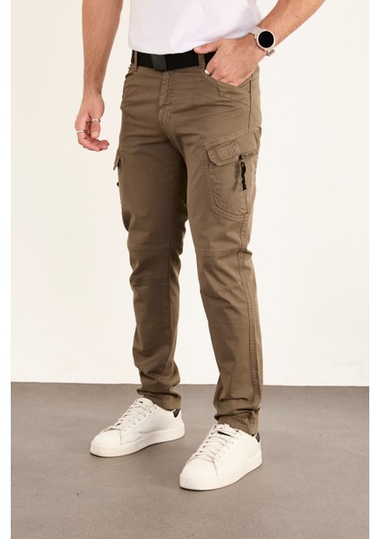 Taktikal Kargo Pantolon Rahat Kesim Cepli Likralı Gabardin Kumaş Yeni Sezon fırsatları