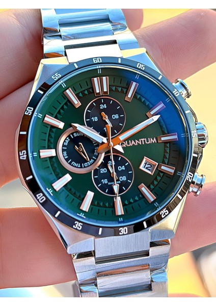 Çelik Kordon Italyan Bileklikli 10 Atm Suya Dayanıklı 2 Yıl Garantili Erkek Kol Saati EQ.370 fırsatları