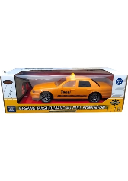Kutulu Pilli Uzaktan Kumandalı Taksi Nessiworld