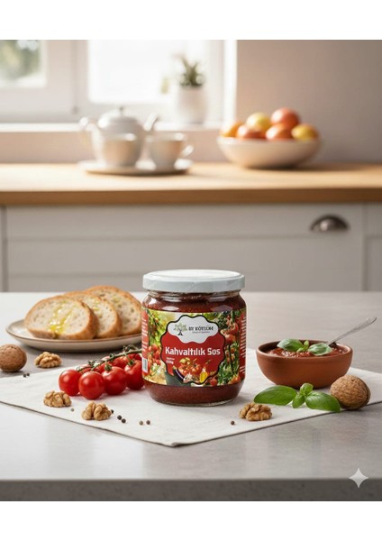 Doğal Kahvaltılık Sos (Cevizli, Sarımsaklı, Köz Patlıcanlı)
