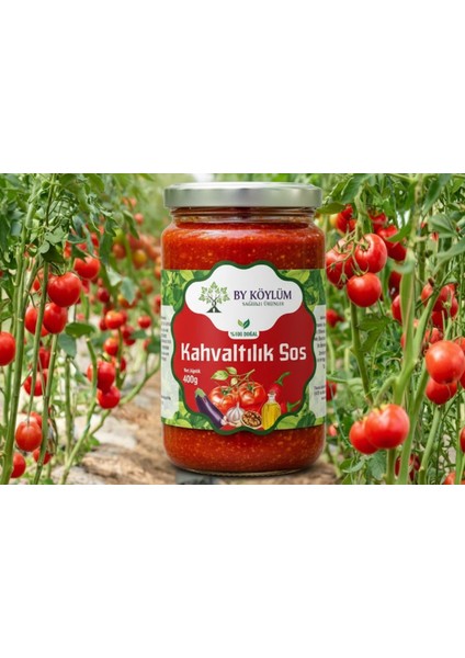 Doğal Kahvaltılık Sos (Cevizli, Sarımsaklı, Köz Patlıcanlı) fırsatları