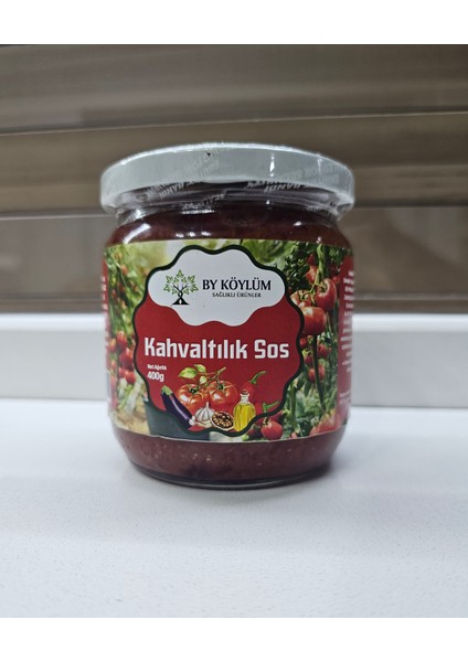 Doğal Kahvaltılık Sos (Cevizli, Sarımsaklı, Köz Patlıcanlı)