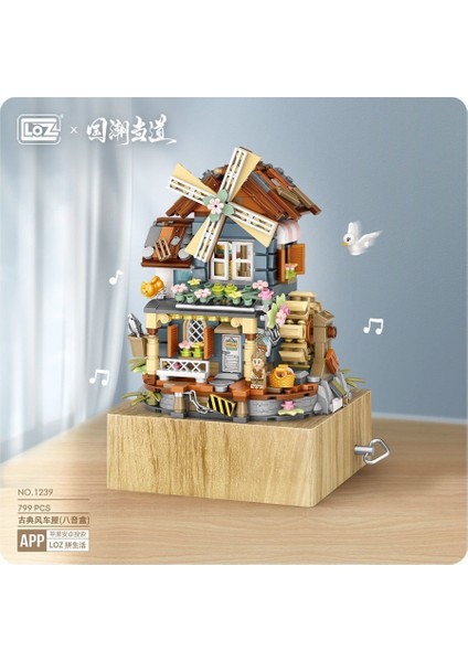 LZ1239 Nessiworld Blok Seti 799 Parça -Vagonlife modelleri