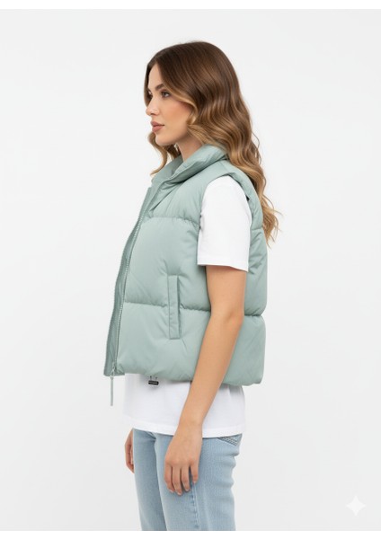 Yakalı Şişme Yelek Yeşil fiyatları