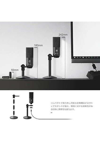 K670 Profesyonel Stüdyo Kayıt Mikrofonu Youtuber - Podcast - Skype- Oyuncu Mikrofonu fiyatları