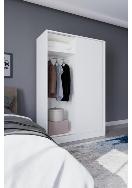 Fonksiyonel Sürgülü Gardırop Çok Amaçlı Gardırop modelleri