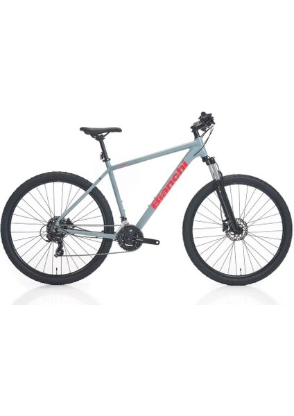 Bıanchı Magma 29.3 Erkek Dağ Bisikleti 430H Hd 29 Jant 21 Vites Tourney Gri Kırmızı