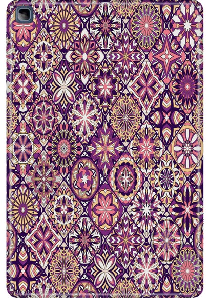Honor Pad X8 10.1" Kılıf Tablet Için Desenli Silikon Kapak - Saray Duvarları