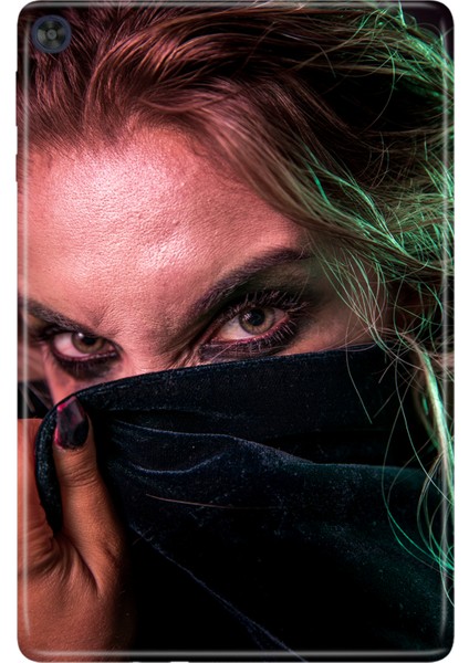 Huawei Matepad T10S-4 10.1" Kılıf Tablet Için Desenli Silikon Kapak - Close Up