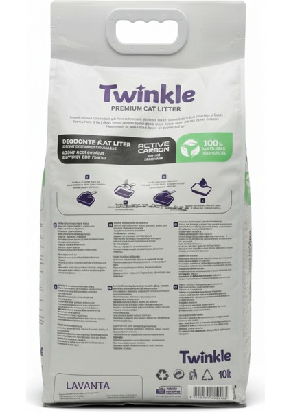 Lavantalı Premium Bentonit Kedi Kumu – Aktif Karbonlu, Süper Topaklanan, Tozsuz ve Doğal Kedi Kumu fiyatları
