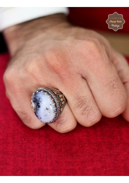 Havlit Taşı Tac Model 925 Ayar Gümüş Erkek Yüzük 201024800 fiyatları