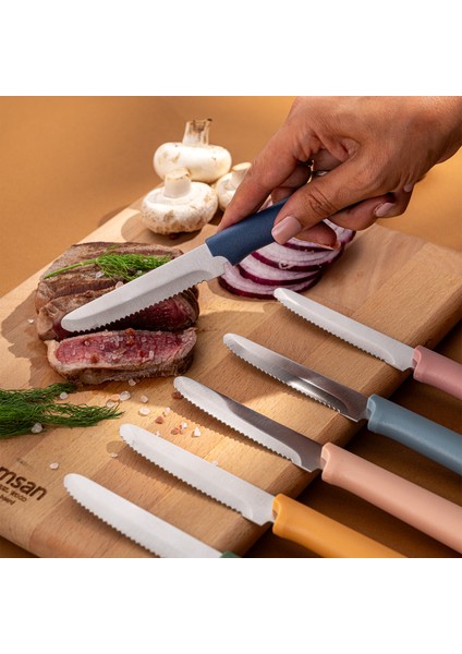 Rustik 6'lı Steak Bıçak Seti modelleri