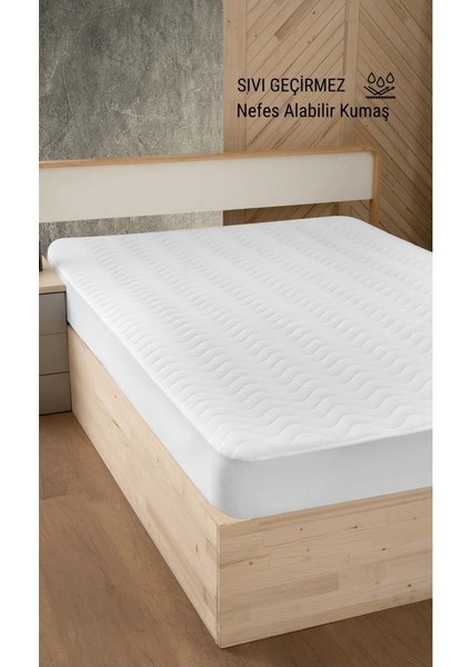 Sıvı Geçirmeyen Yatak Koruyucu Lastikli Fitted Alez Pamuklu fiyatları