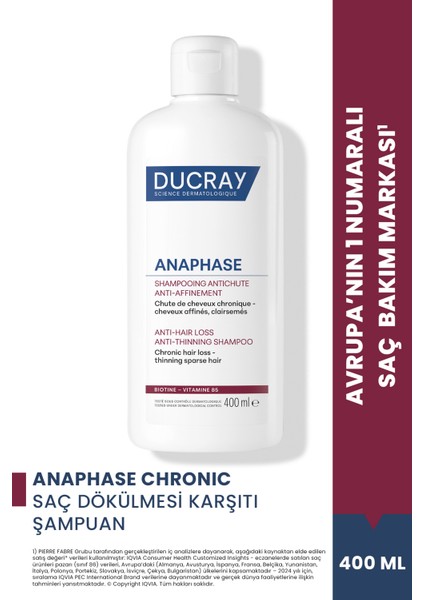 Anaphase Chronic Dönemsel Saç Dökülmesi Karşıtı Set (400 ml Şampuan + Hediyeli Ürünler) fiyatları